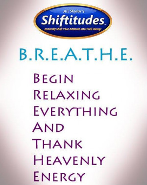 Want to change your life? Breathe and be grateful!