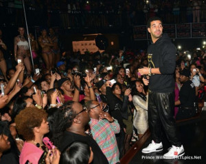 Drake was spotted last Saturday night at Club Cameo making it rain ...