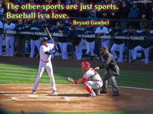 Sports Quotes: Baseball Quotes And Sayings With Picture Of The Game
