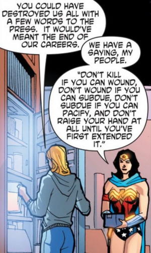 Wonder Woman quote
