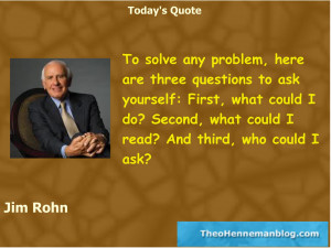 Jim Rohn Quotes Personal Development Jim rohn: solving problems