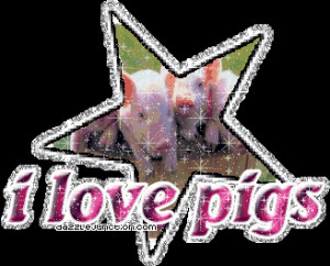 Showing Pigs Quotes Lovers i love pigs quote