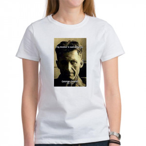 1984 Big Brother Famous Art Science Quotes Poster T Shirt Gift Shop