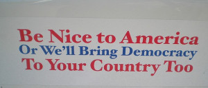 Do you have a bumper sticker quote on your car? Or have you ever seen ...