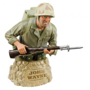 John Wayne Sands of Iwo Jima Mini Bust