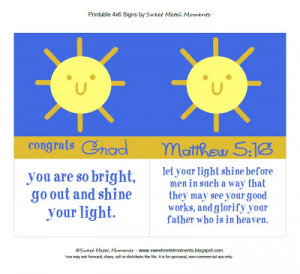 The whole Graduation Party printable collection is now in my Etsy Shop ...