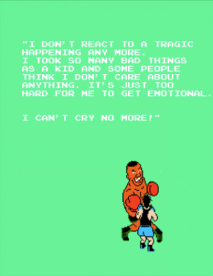Punch-Out Screens Plus Real Mike Tyson Quotes
