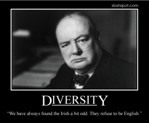 Winston Churchill on Diversity