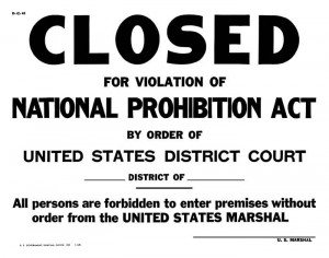 Nation Prohibition Act | Great Gatsby Party Ideas – put hand-painted ...