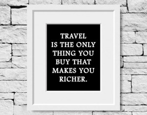 Travel Quote, Road Trip, Vacation Quote, Inspirational Quote ...