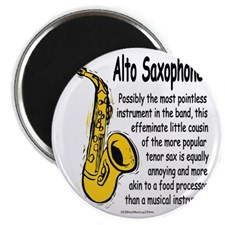 Alto Saxophone Magnet for
