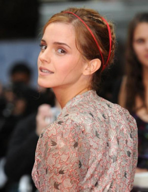 Emma Watson Wears Vintage