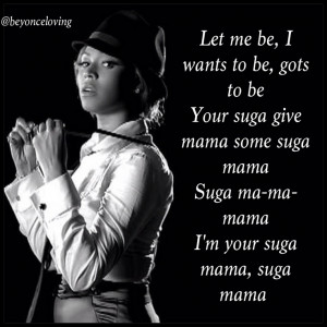 Beyonce song lyrics