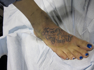 25 Refined Foot Tattoos Quotes - 25