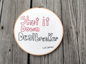 Hello Designs Liz Lemon quote