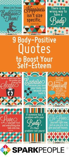 Great body-positive quotes to boost your self-esteem. Pinning this for ...