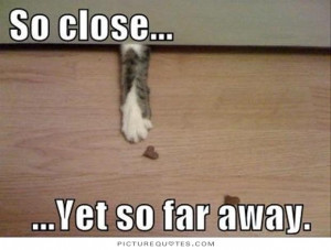 So Close yet so Far Away Quote