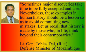 Sometimes major discoveries take time to be fully accepted... Lt. Gen ...