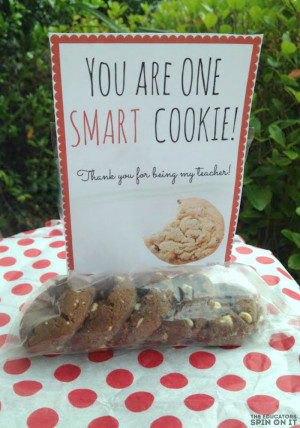 Cookie Themed Teacher Appreciation Gift Idea