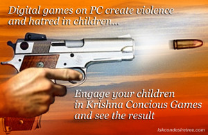 ... Games On PC Creates Violence And Harred In Children - Children Quote