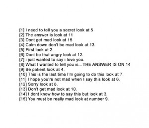 Just Wanted To Say I Love You