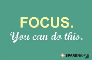 Motivational Quote - Focus. You can do this.