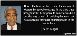 Now is the time for the U.S. and the nations of Western Europe who ...