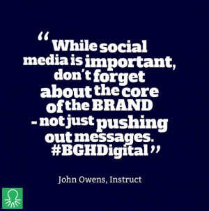 ... John Owens of Instruct, from last week's #BGHDigital conference #quote