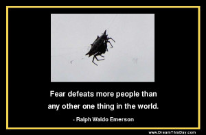 Fear Quotes And Sayings