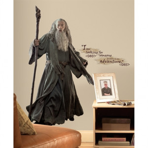 The Hobbit: An Unexpected Journey Gandalf Giant Wall Sticker