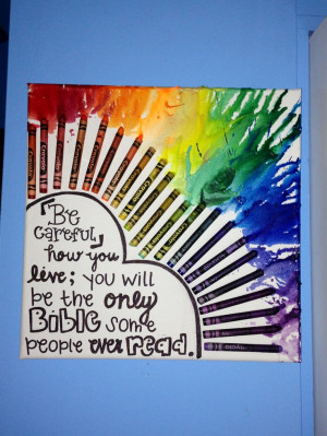 Crayon Art canvas that I made :)