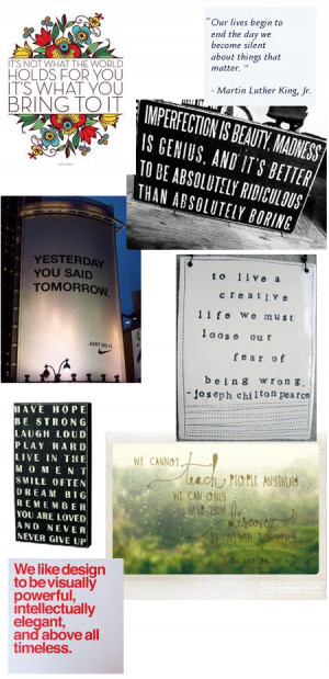 am sharing a collection of some of my pined most repined quotes ...