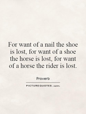 Horse Quotes Proverb Quotes