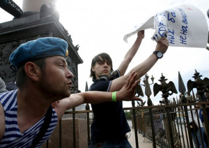 Former paratroopers celebrate Paratroopers' Day in St.Petersburg ...
