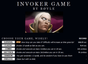 Dota 2 Invoker Spells Re: invoker game