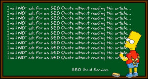 retirement as an seo consultant and provide an seo quote