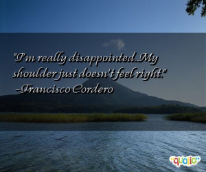 Disappointed Quotes Pictures