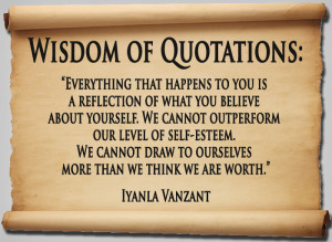 So true! I think of the words of Iyanla Vanzant, who talks about the ...