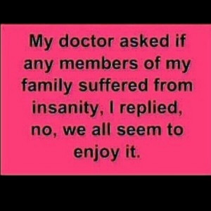 Sad to Admit but this is my Family!