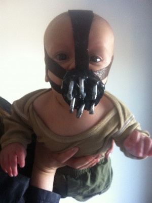 Baby Bane Halloween costume