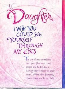 Wishes to My Daughter | Daughter Birthday Greeting Card – Daughter ...