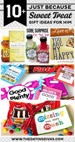 10+ Just Because Sweet Treat Gift Ideas For Him