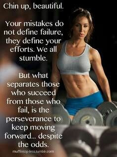 Motivational quote to keep pushing hard and keep working out ...