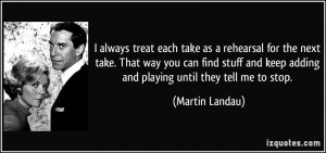 More Martin Landau Quotes