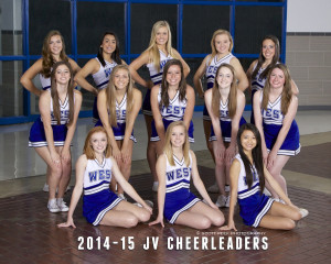 2014 2015 Junior Varsity Cheerleaders