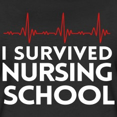survived nursing school Women's T-Shirts