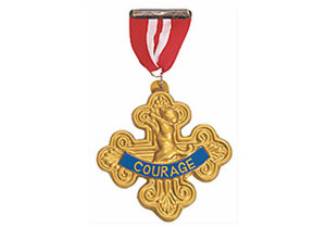 BADGE OF COURAGE for the Cowardly Lion from Wizard of Oz