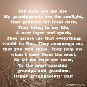 Poems For Grandparents Day