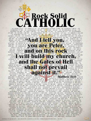 Catholic Quotes Rock solid catholic (popes of