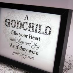 Godchild Fills Your Heart, Sparkle Word Art Pictures, Quotes, Sayings ...